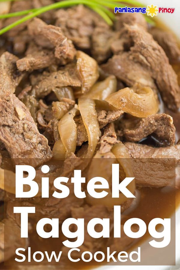 Slow Cooked Beefsteak (Bistek Tagalog