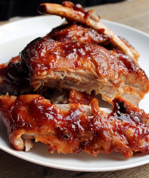 Slow Cooker Barbecued Ribs