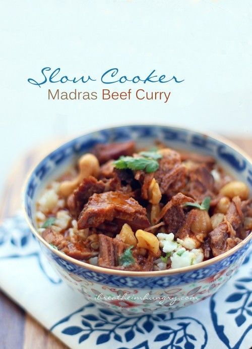 Slow Cooker Beef Curry – Low Carb and Gluten Free