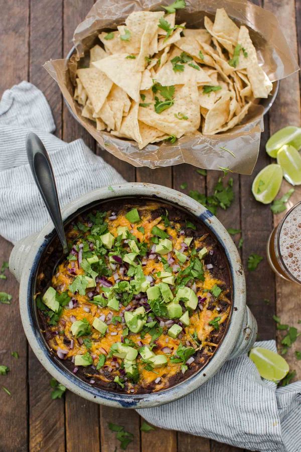 Slow Cooker Black Bean Dip