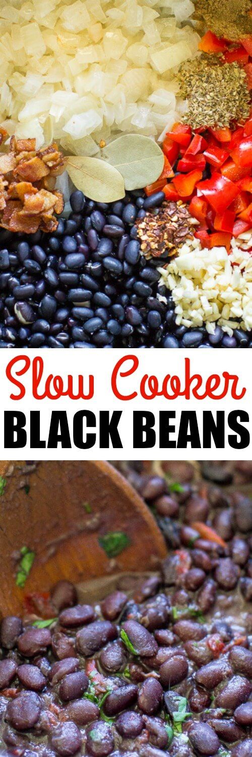 Slow Cooker Black Beans