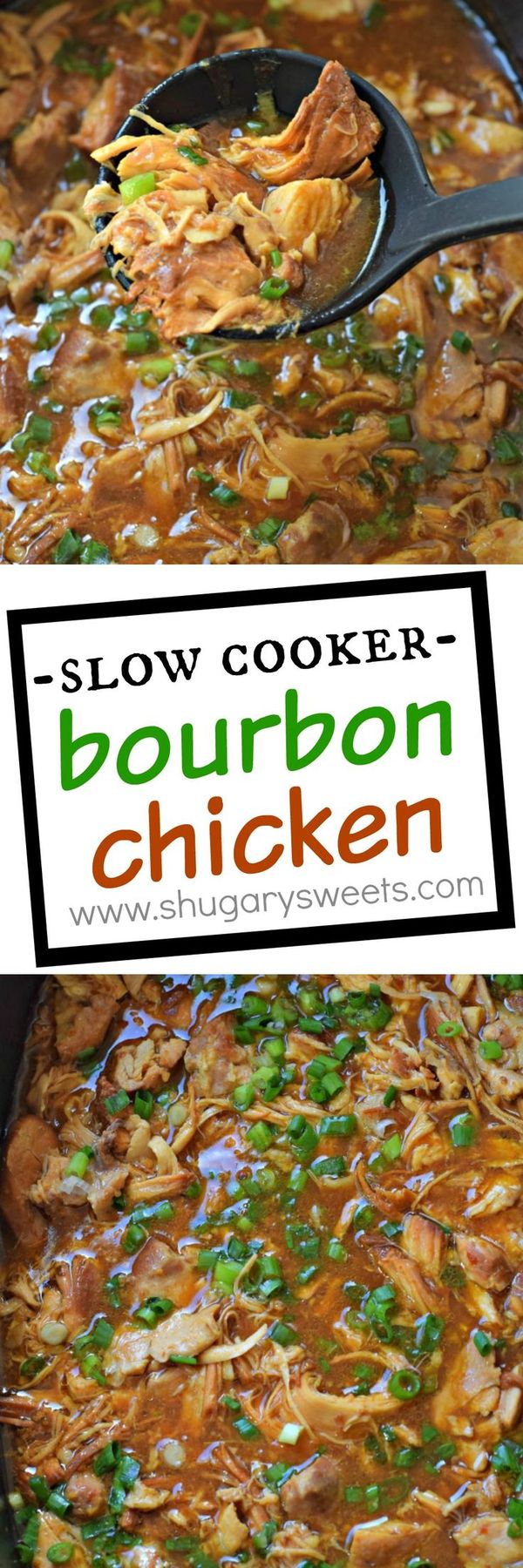 Slow Cooker Bourbon Chicken