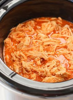 Slow Cooker Buffalo Chicken