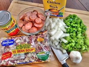 Slow Cooker Cajun 15 BEAN SOUP®