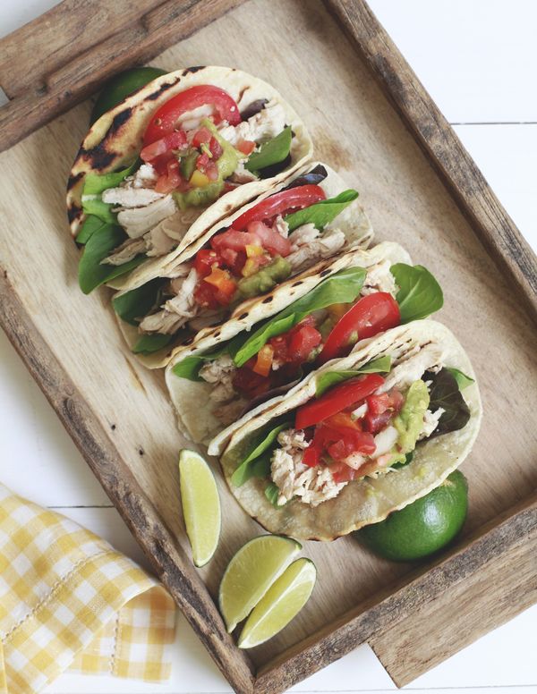 Slow-Cooker Chicken Tacos