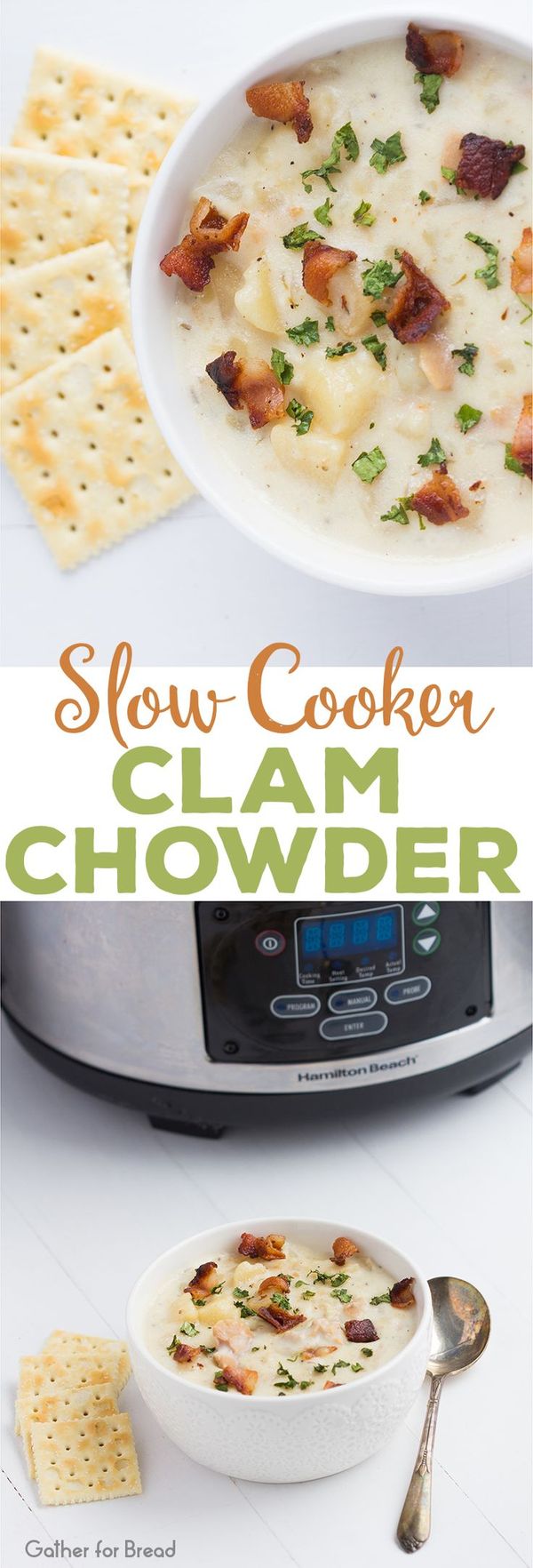 Slow Cooker Clam Chowder