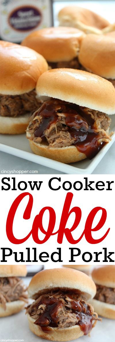 Slow Cooker Coke Pulled Pork