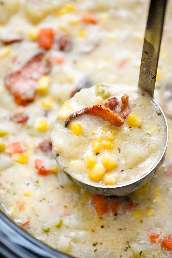 Slow Cooker Corn Chowder