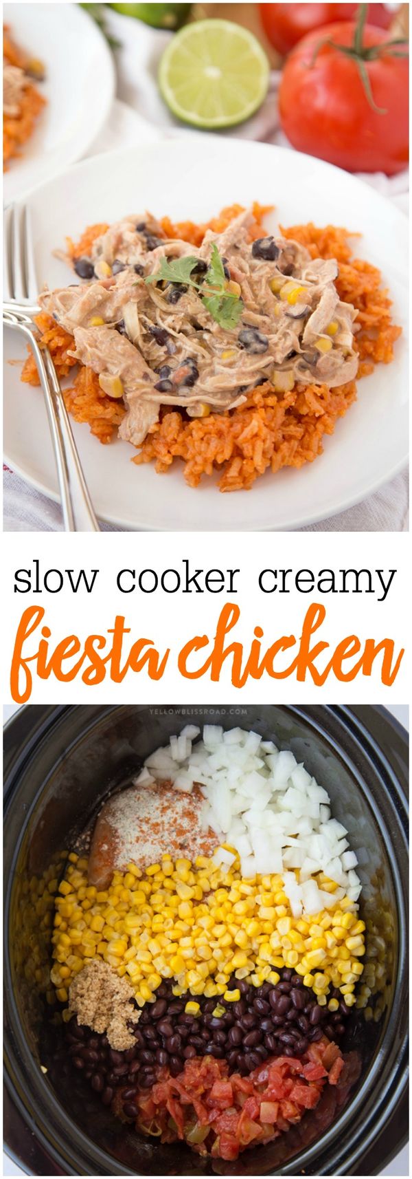 Slow Cooker Creamy Fiesta Chicken