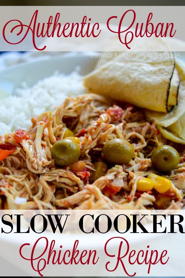 Slow Cooker Cuban Chicken