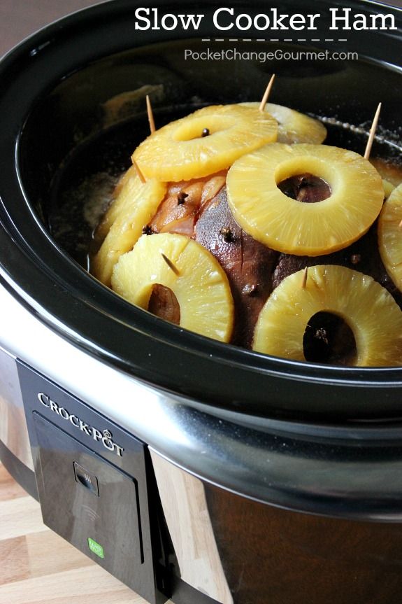 Slow Cooker Ham