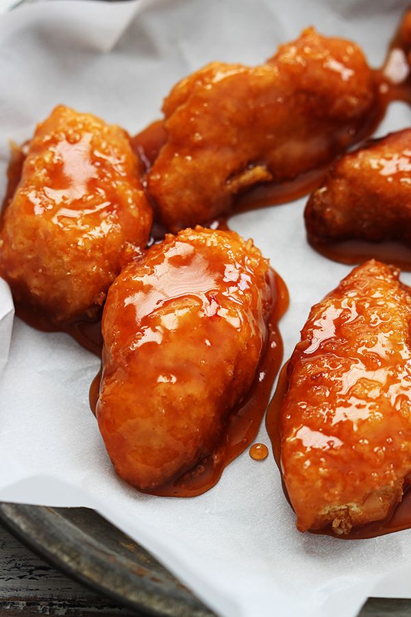 Slow Cooker Honey Chipotle Chicken Wings