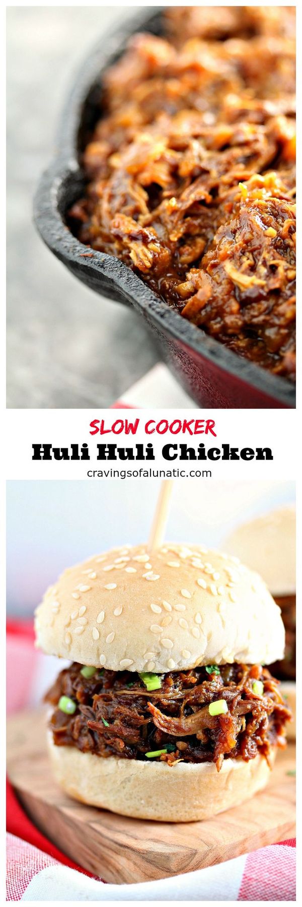 Slow Cooker Huli Huli Chicken