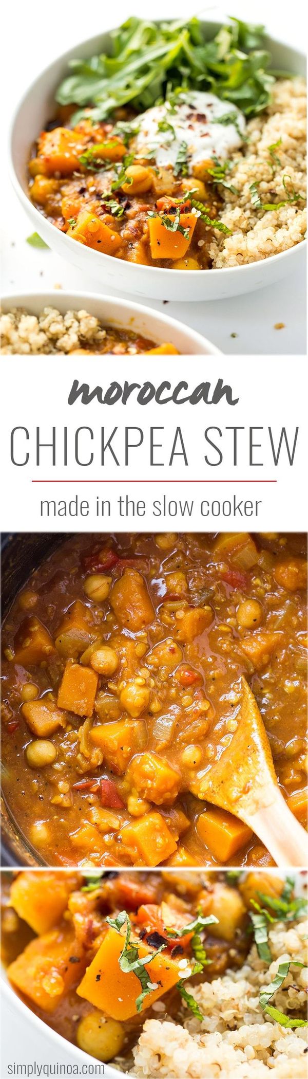 Slow Cooker Moroccan Chickpea Stew