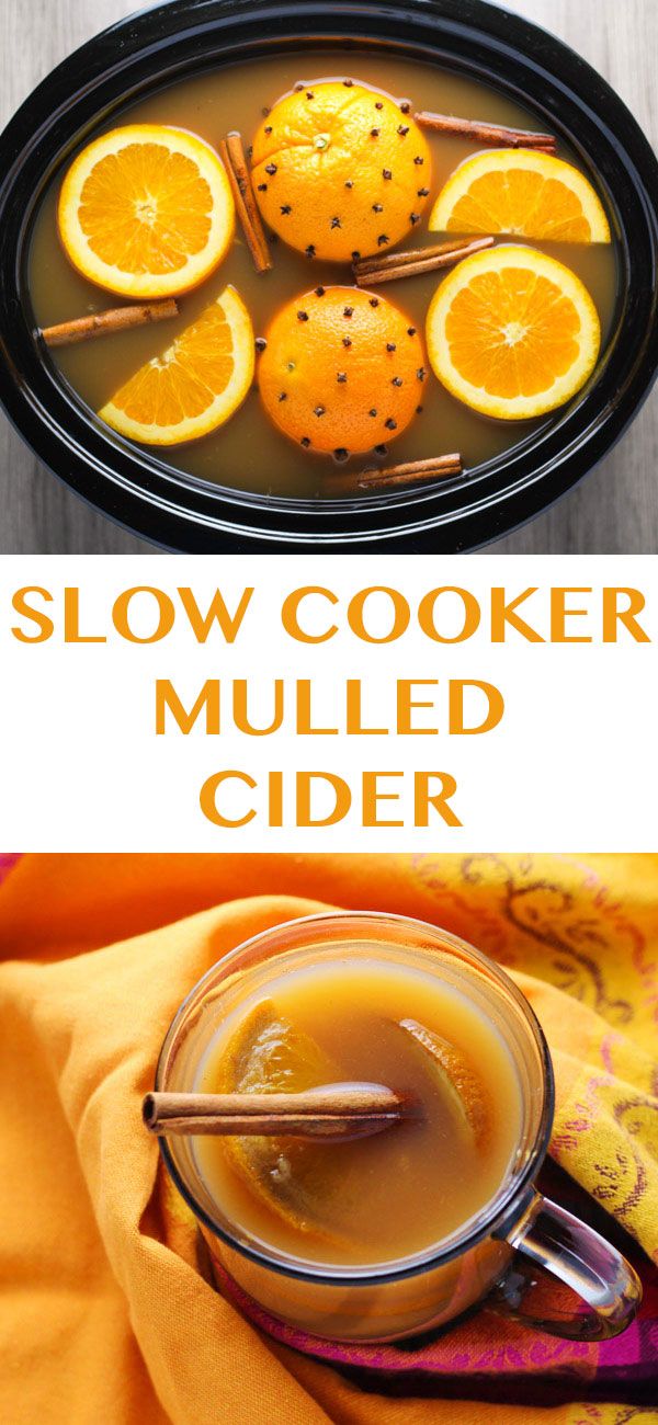 Slow Cooker Mulled Cider