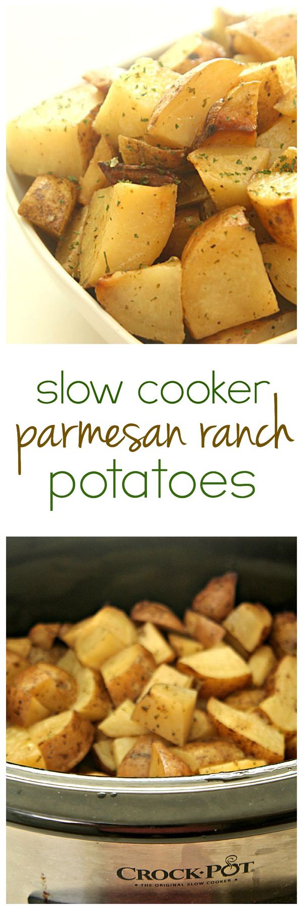 Slow Cooker Parmesan Ranch Potatoes