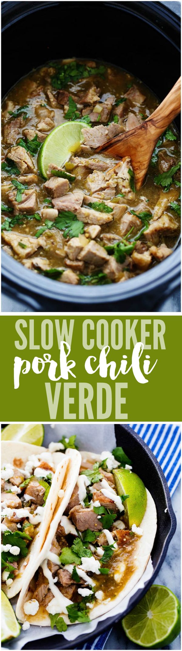 Slow Cooker Pork Chili Verde