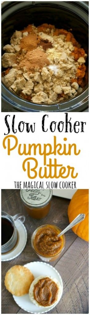 Slow Cooker Pumpkin Butter