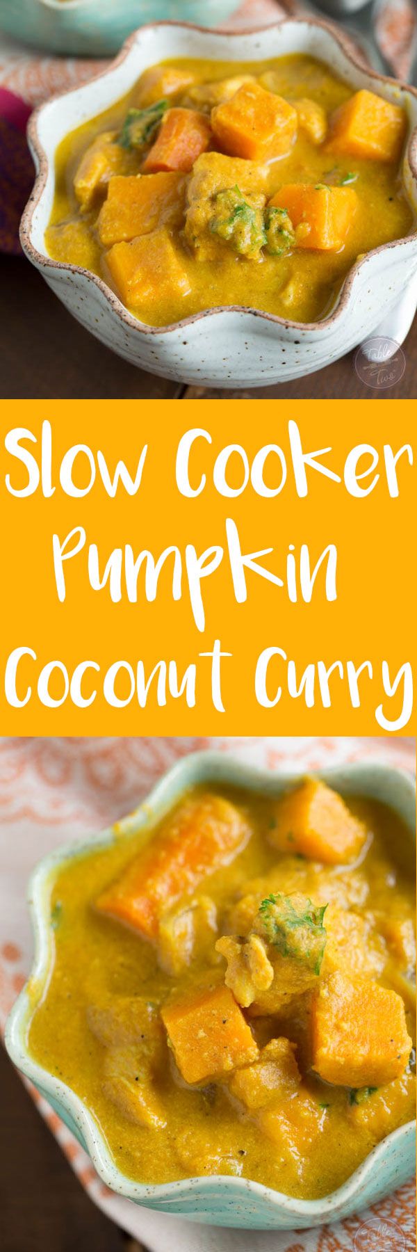 Slow Cooker Pumpkin Coconut Curry