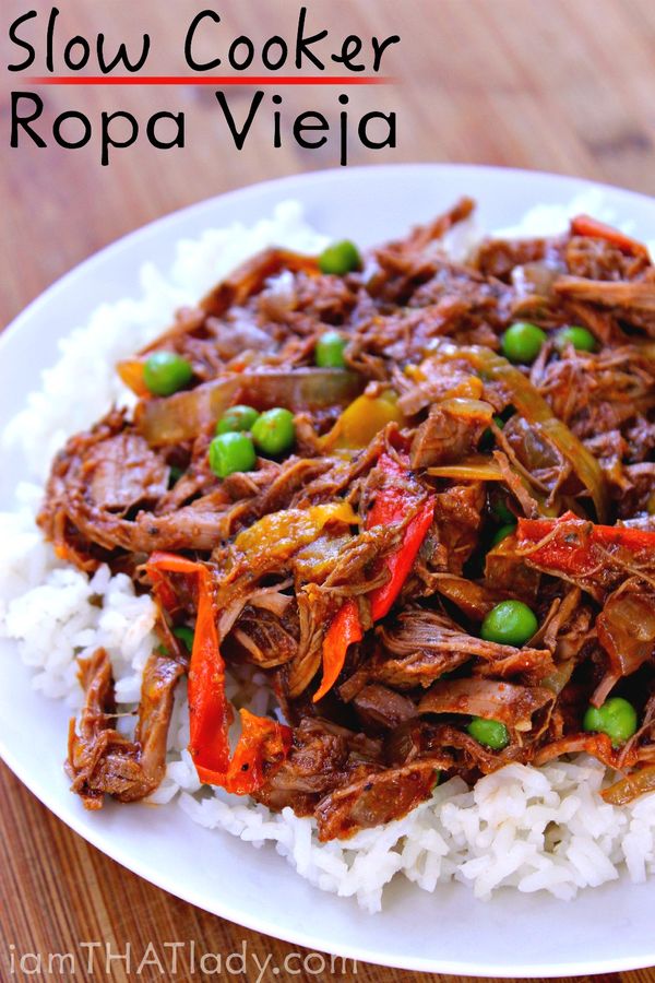 Slow Cooker Ropa Vieja