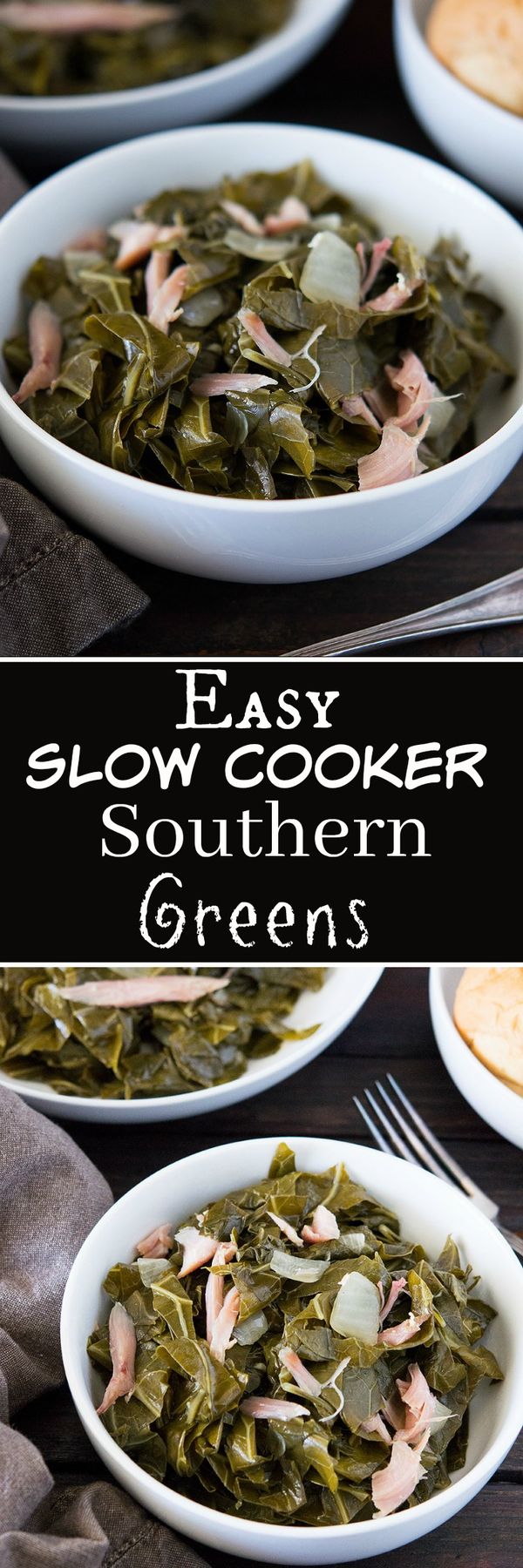 Slow Cooker Southern Collard Greens