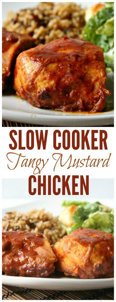 Slow Cooker Tangy Mustard Chicken