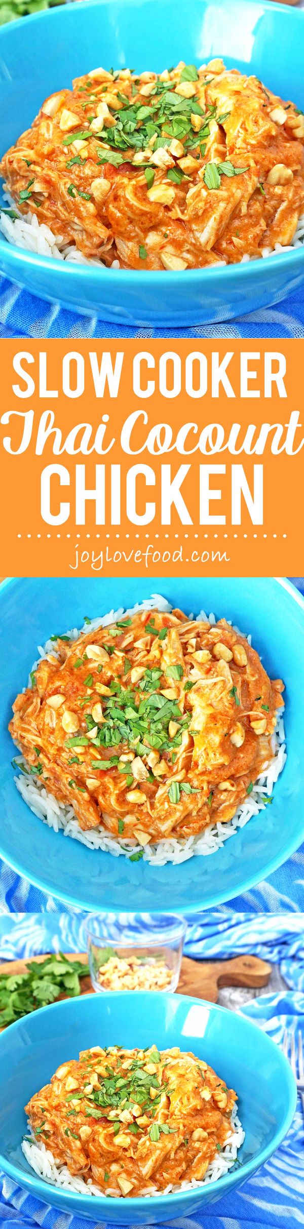 Slow Cooker Thai Coconut Chicken