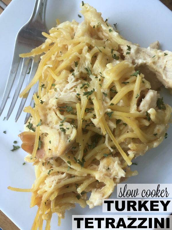 Slow Cooker Turkey Tetrazzini