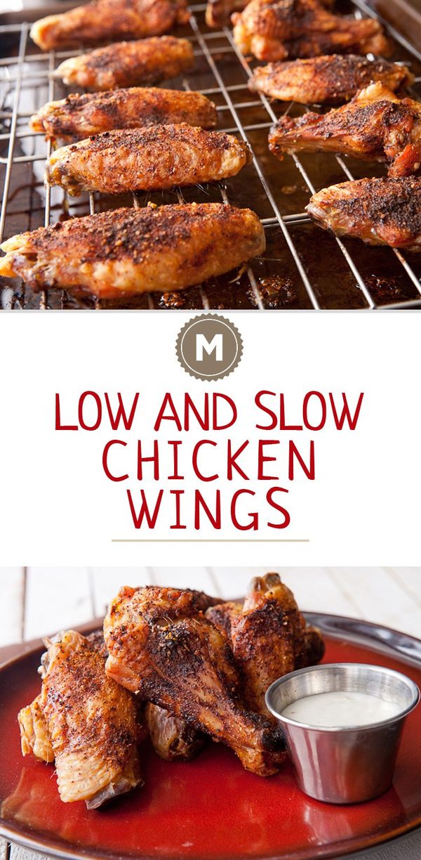 Slow Roasted Chicken Wings