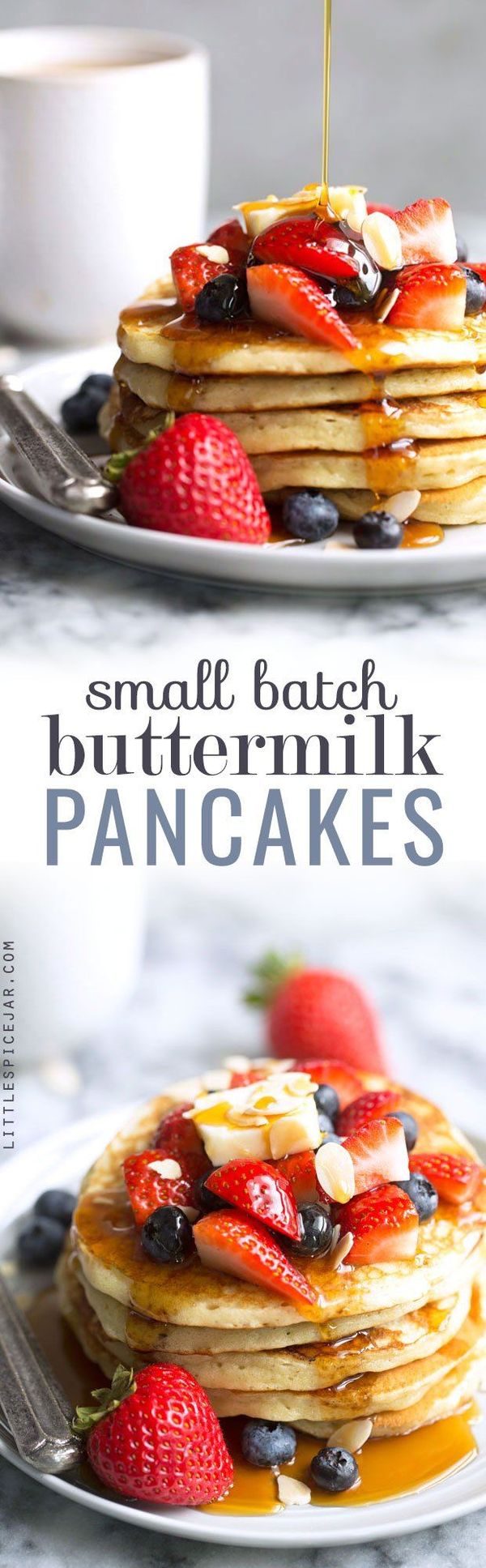 Small Batch Buttermilk Pancakes