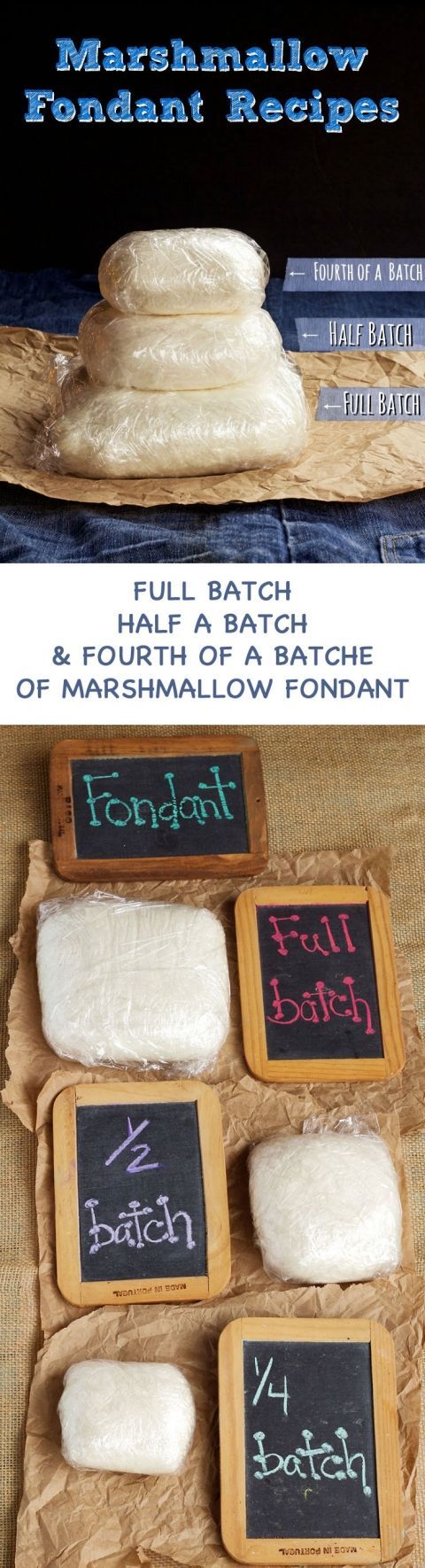 Small Marshmallow Fondant