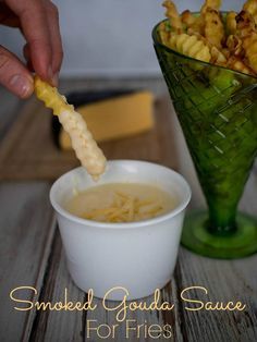 Smoked Gouda Cheese Sauce & Jalepeno Fries