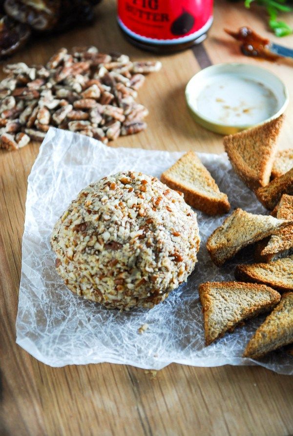 Smoked Paprika and Cheddar Vegan Cheese Ball