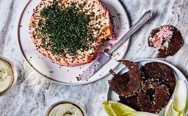 Smoked Salmon 7-Layer Dip