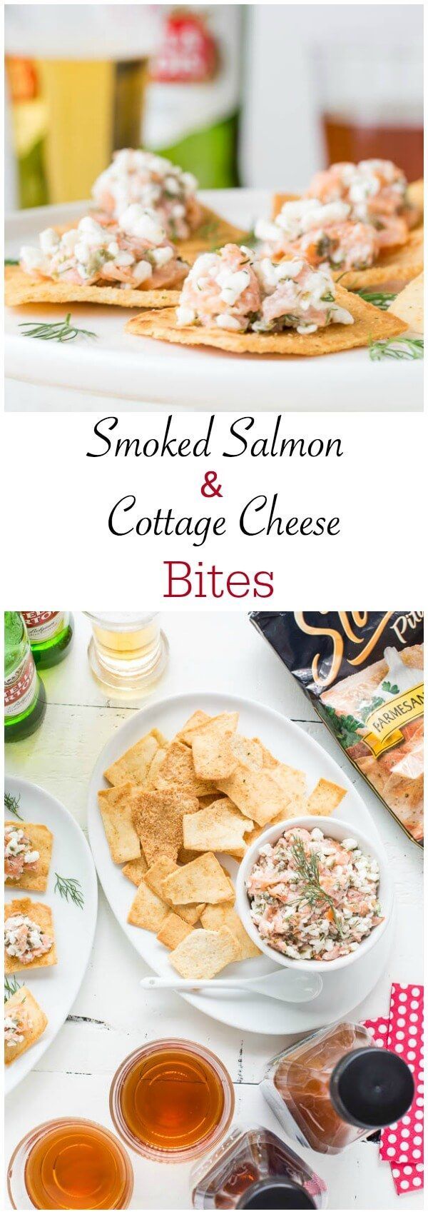 Smoked Salmon Cottage Cheese Bites