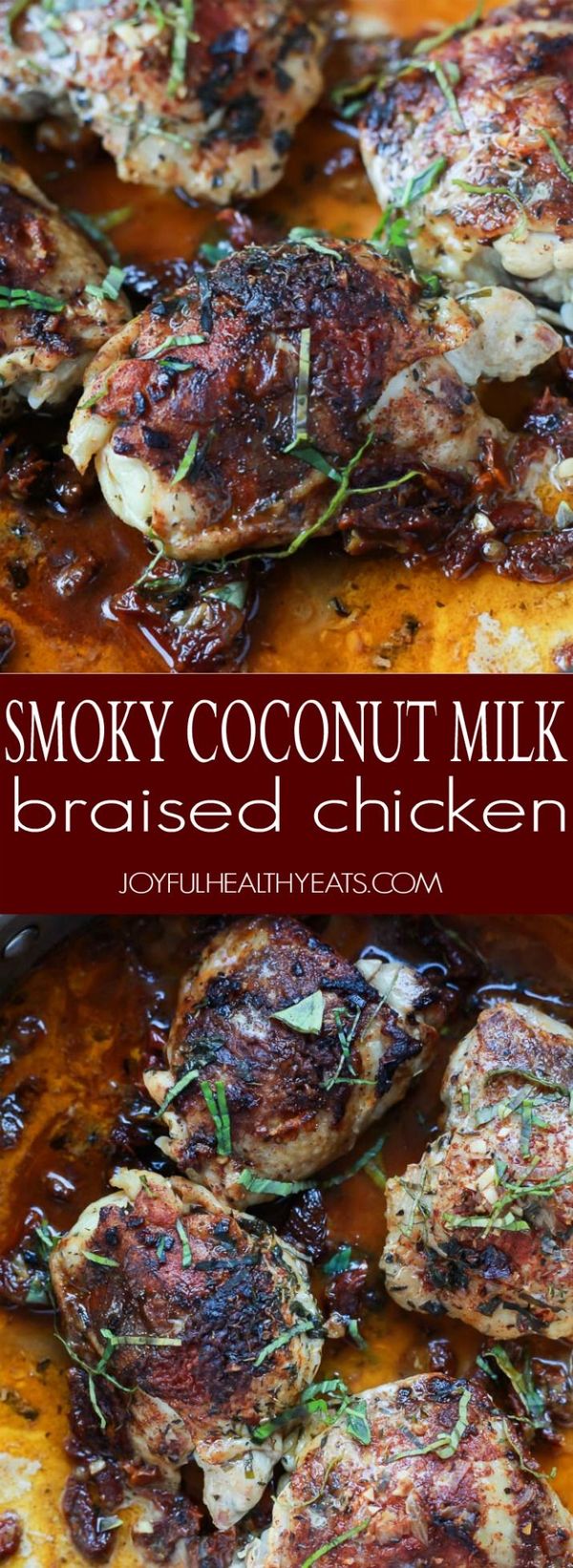 Smoky Coconut Milk Braised Chicken