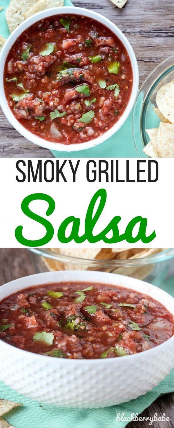 Smoky Grilled Salsa (Chevy's Knock Off