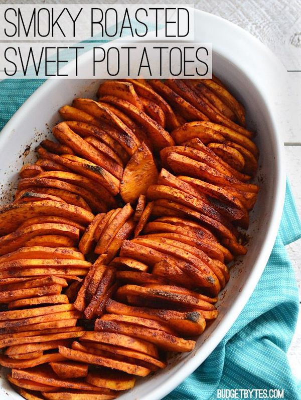 Smoky Roasted Sweet Potatoes