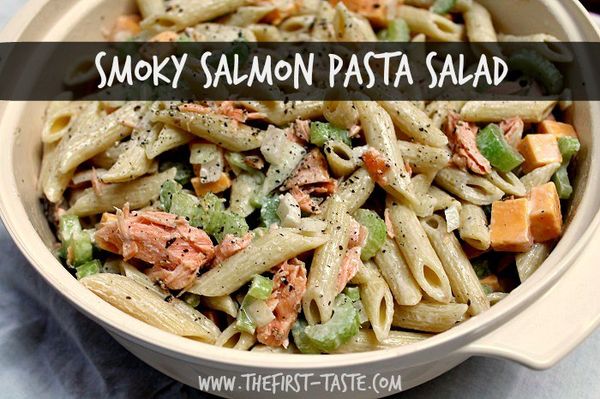 Smoky Salmon Pasta Salad