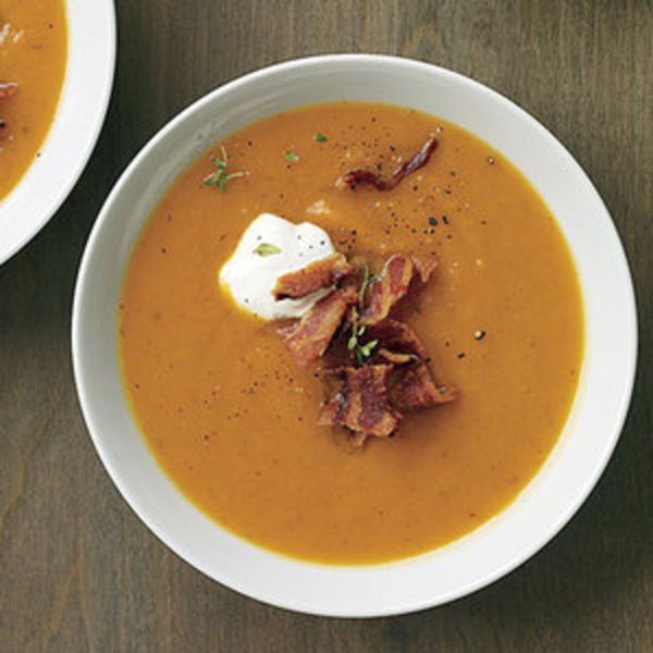 Smoky-Spicy Sweet Potato Soup