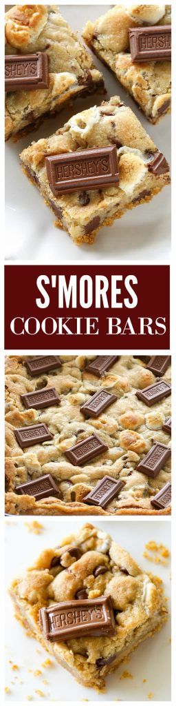 S'mores Cookie Bars