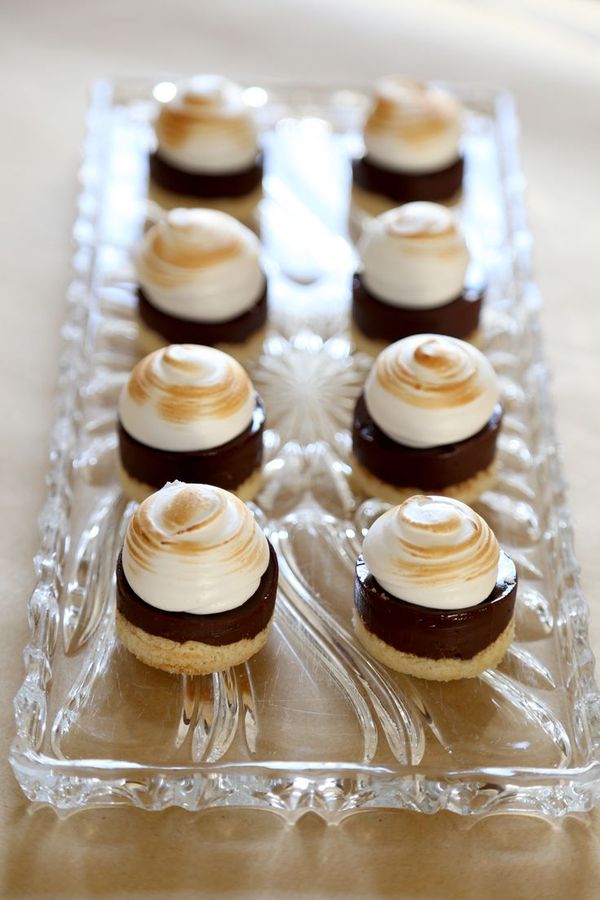 S'mores Petit Fours