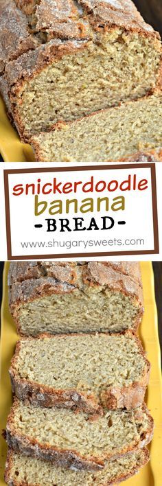 Snickerdoodle Banana Bread