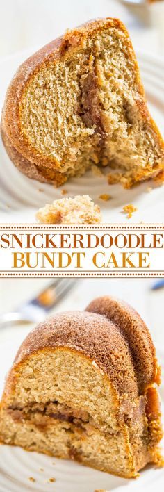 Snickerdoodle Bundt Cake