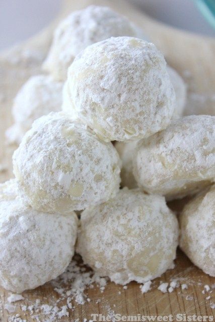 Snowball Cookies (Without Nuts