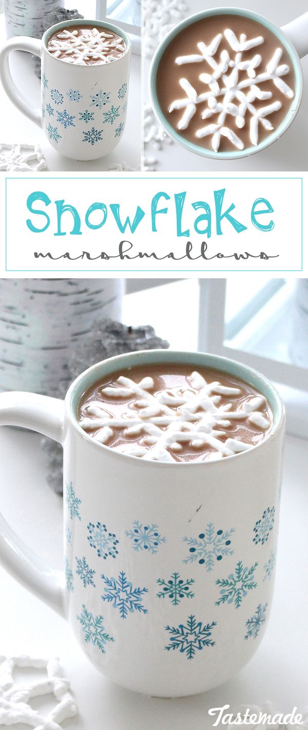 Snowflake Marshmallows