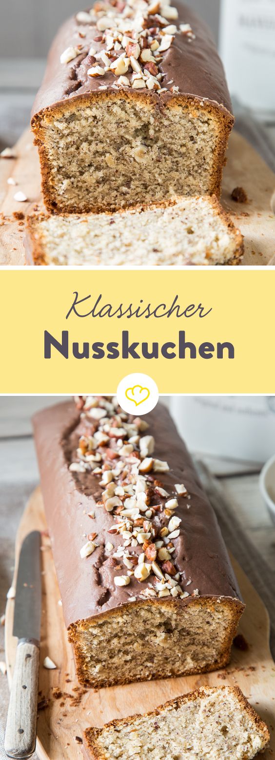 So backst du saftigen Nusskuchen besser als deine Oma