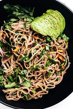 Soba Noodles from The Rawsome Vegan Cookbook by Emily von Euw + A Giveaway