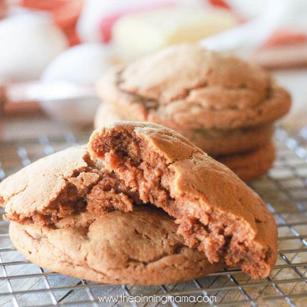 Soft & Chewy Ginger Snap Cookie