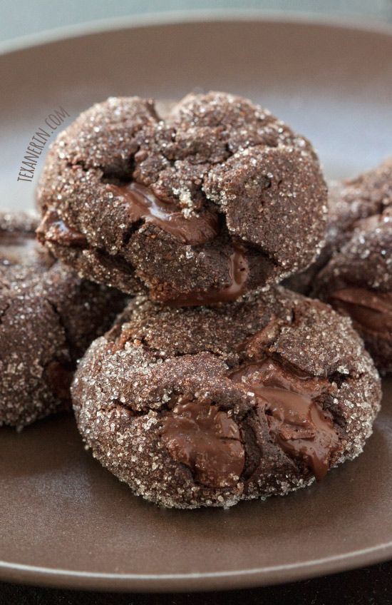 Soft and Chewy Chocolate Gingerbread Cookies